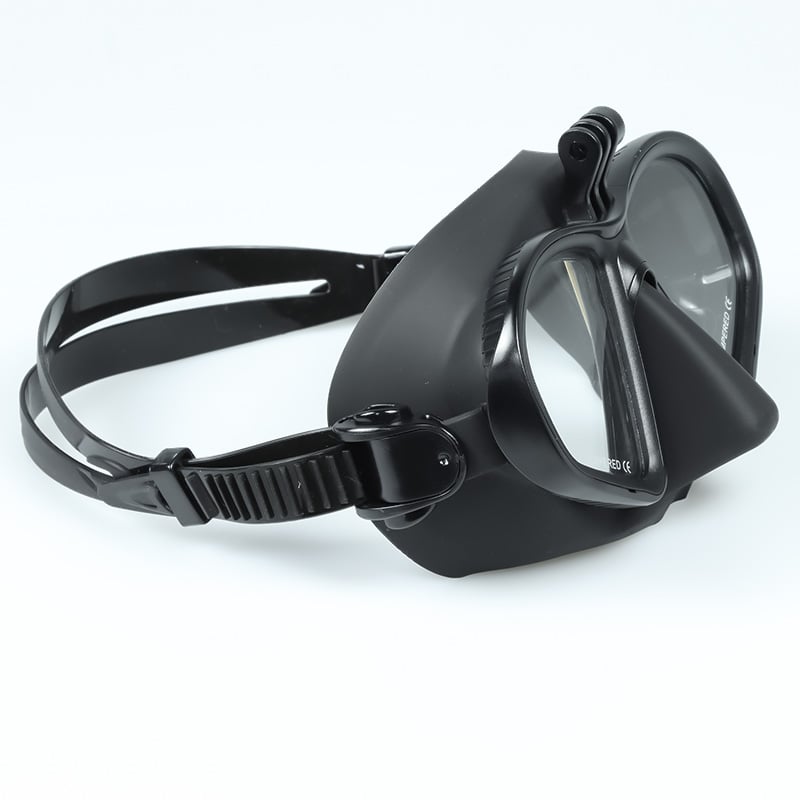 Scuba Freediving Mask with Hands Free Camera Mount manufacture