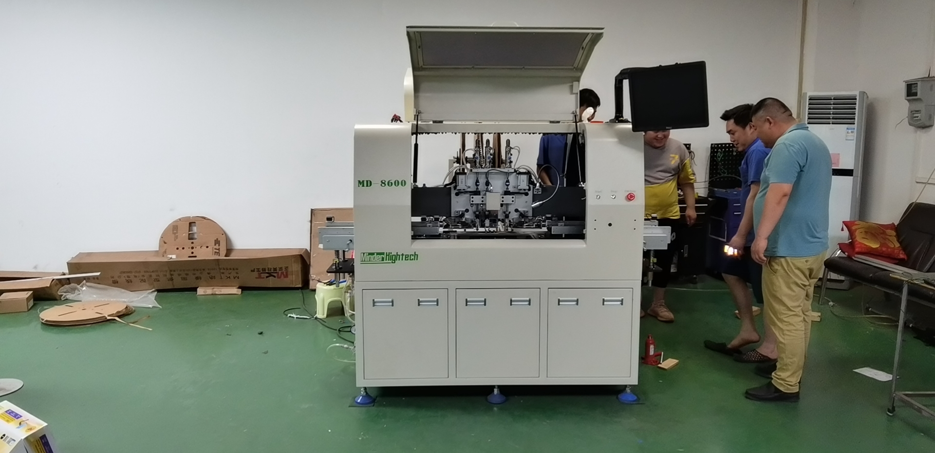 MD8100 Multifunctional Plug-in machine for SMT Automatic terminal insertion machine supplier