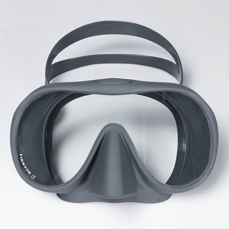 Frameless Low Volume Tempered Glass Diving Masks details