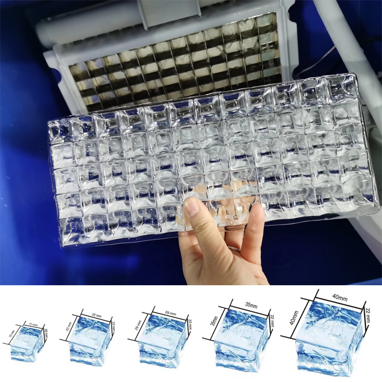 Commercial 750kg Cube Ice Maker Machine manufacture