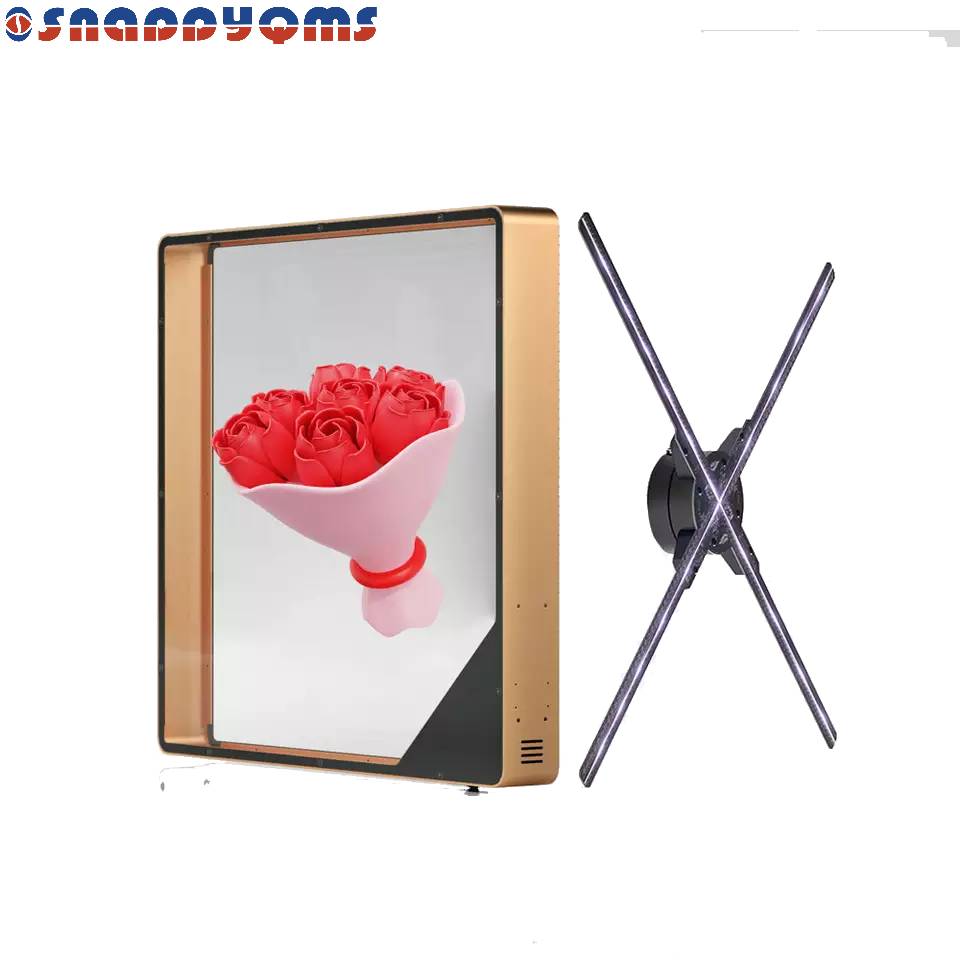 Direct factory 2023 New model 3d Hologram Display 52cm/65cm Hologram Fan 3d Holographic Display Hologram fan factory