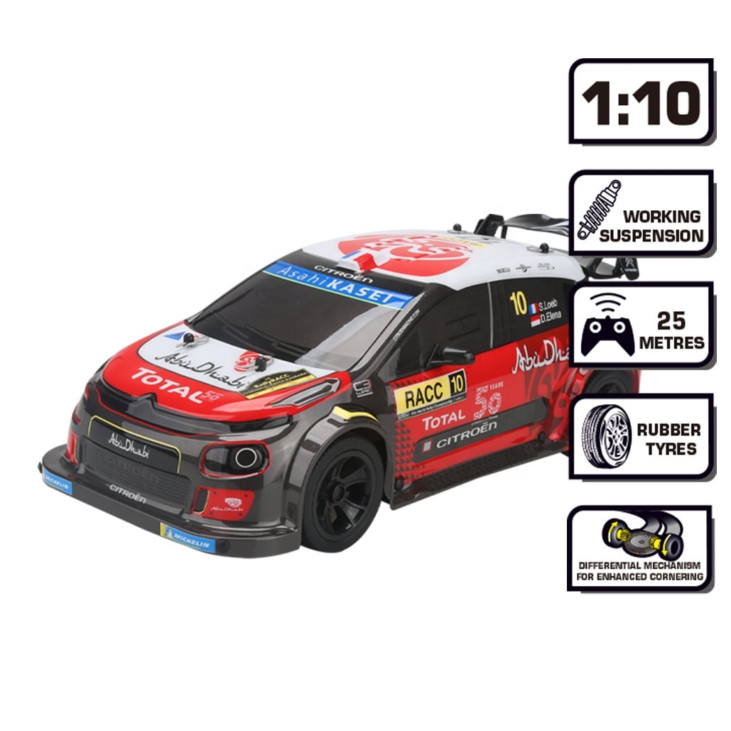 FAST GEARZ 1/10 RC Car – Official Licensed CITROËN C3 WRC Remote