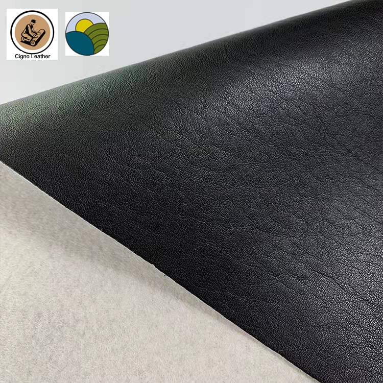 Cigno Leather - Vegan PU Synthetic Leather Rolls, Eco-Friendly for Handbags & Shoes supplier