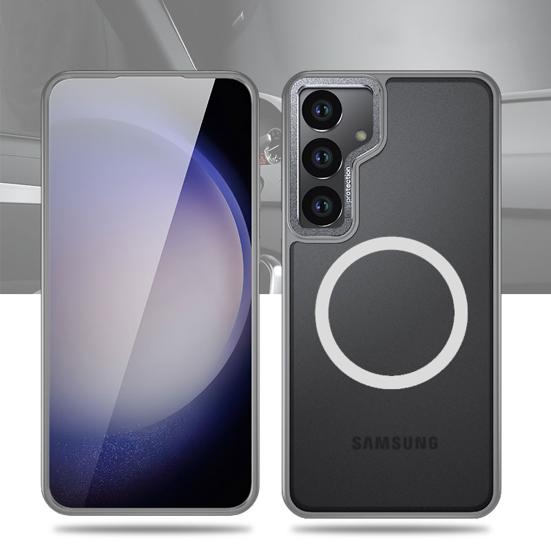 Étui anti-chute WLONS WLS06, résistant aux chutes, respectueux de la peau, pour téléphone mobile en finition mate pour Samsung Galaxy S24+ S24 Ultra