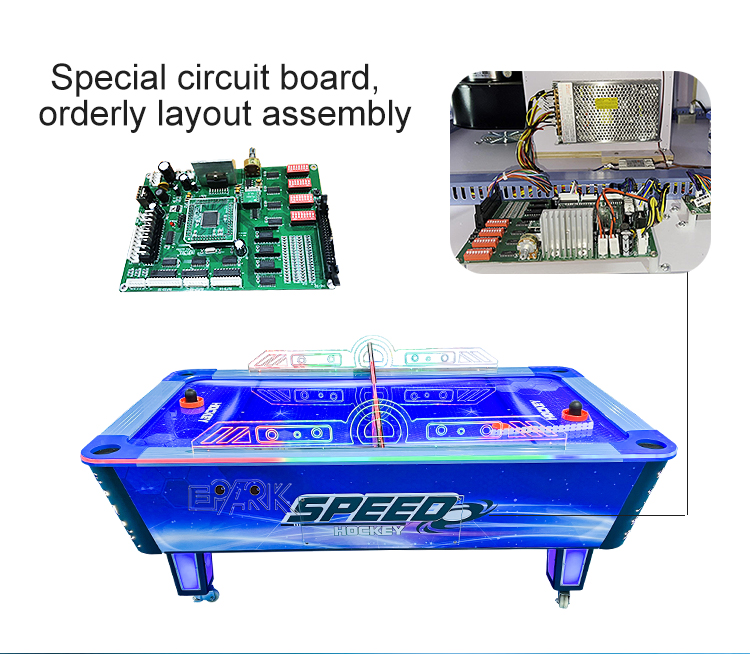 EPARK New Design Table Surface Hockey Coin Operated Air Hockey For Coin Operated Game Center manufacture