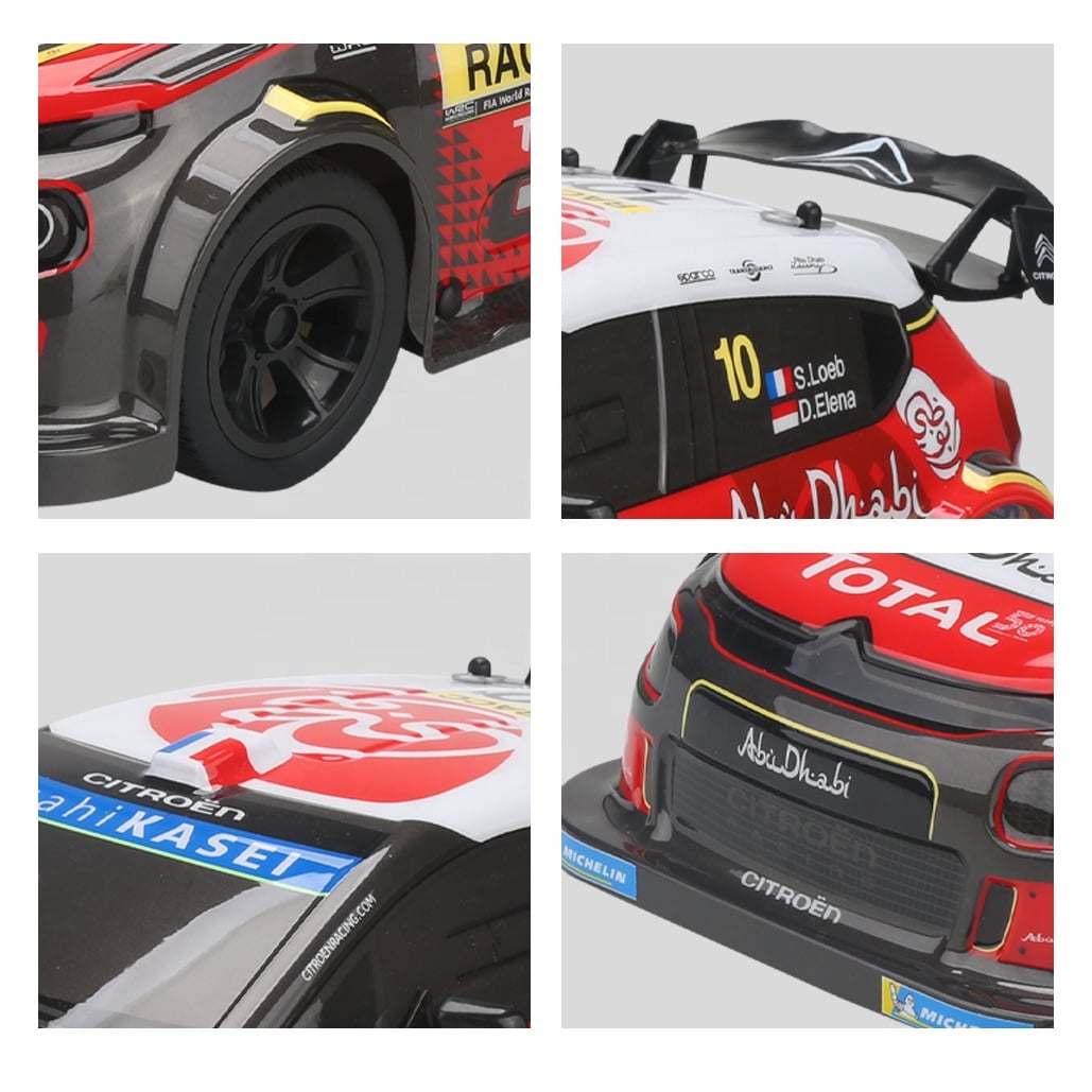 FAST GEARZ 1/10 RC Car – Official Licensed CITROËN C3 WRC Remote
