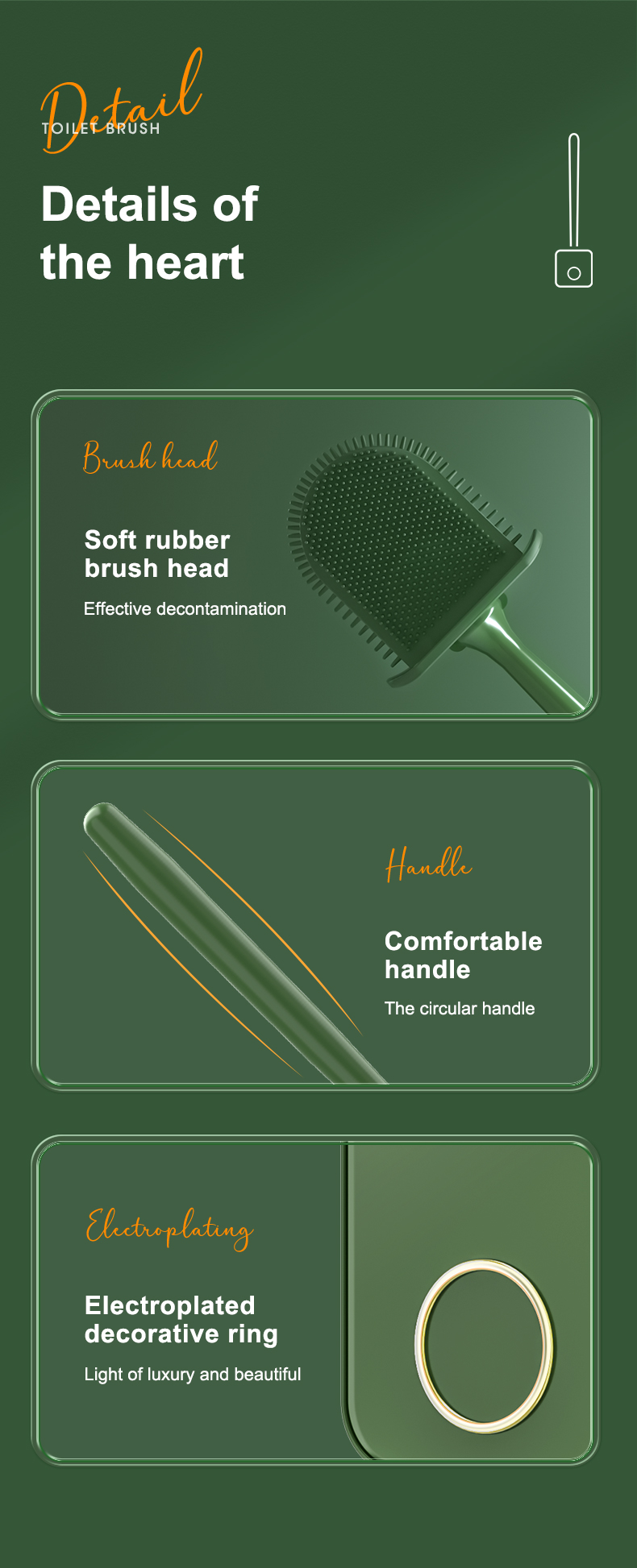 cleaning brushes Deep Cleaner Silicone Toilet Brushes With No-slip Long Plastic Handle Silicone Toilet manufacture