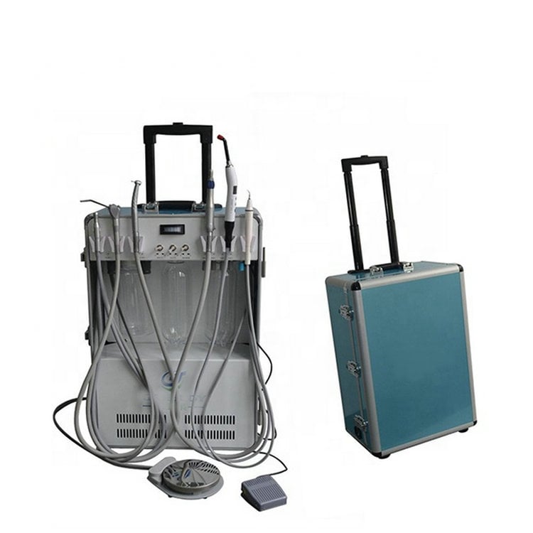 Dental Curing Light Ultrasonic Scaler Dental Handpiece Dental Portable Unit Mobile Dental Unit supplier
