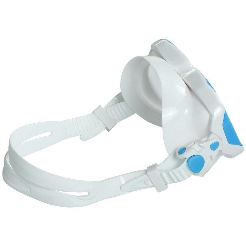 China swim underwater sea snorkeling equipment children pink low volume professional free diving mask kid face diving mask factory
