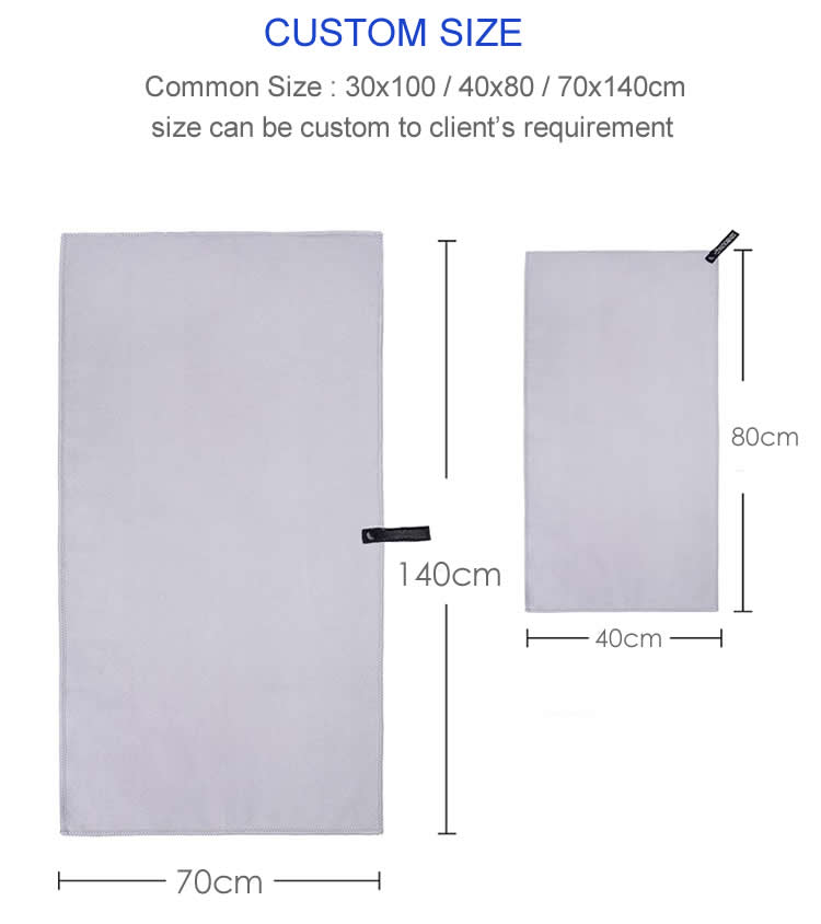 Detail-05 Microfiber Quick Dry Gym Towel factory