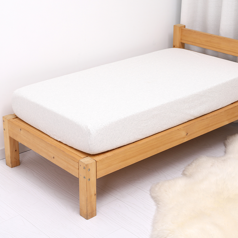 100% Organic Crib Sheets Bed Sheets Combed Cotton Printed Breathable Fitted Cot Sheet supplier