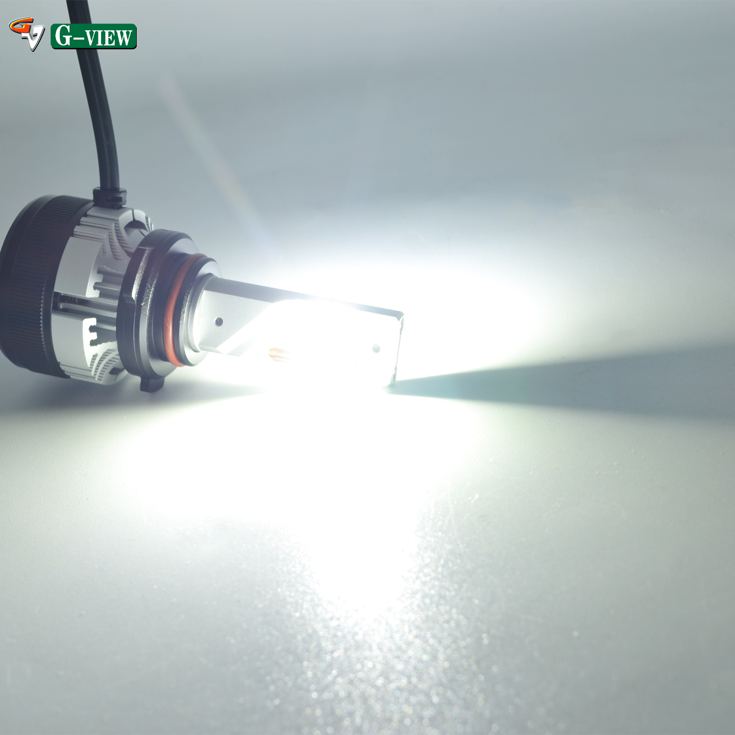 Gview G12W LED CSP 7035 Chips LED Headlight with Tubor Fan H4 LED Headlights Car LED Headlights for Cars supplier