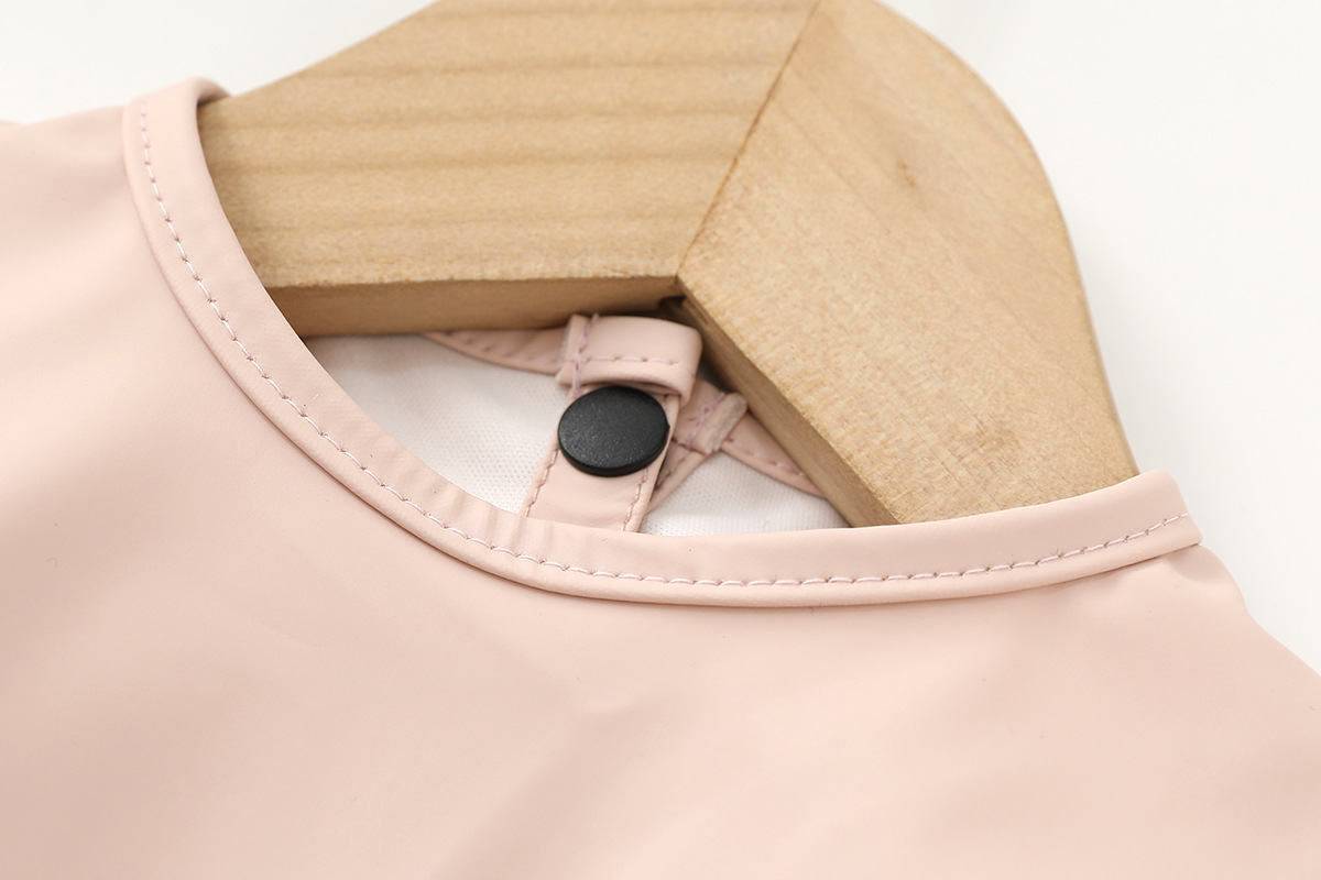 OEM Baby Long Sleeve Bib with Pocket Toddler Leak-Free Bibs with Sleeves (6-24 Months) Washable Baby Shirt Bibs Apron factory