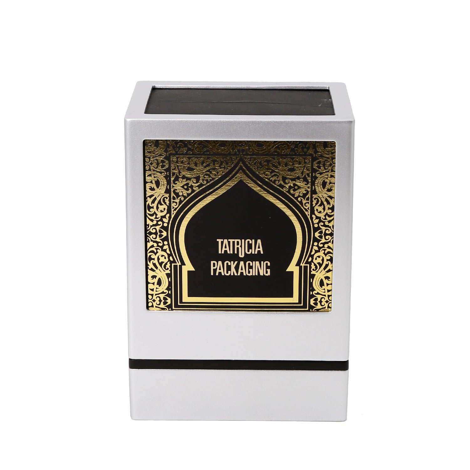 Arabic style design Candle glass jar 4oz 8oz 16oz 100ml 250ml 500ml Luxury empty square Candle Jars details