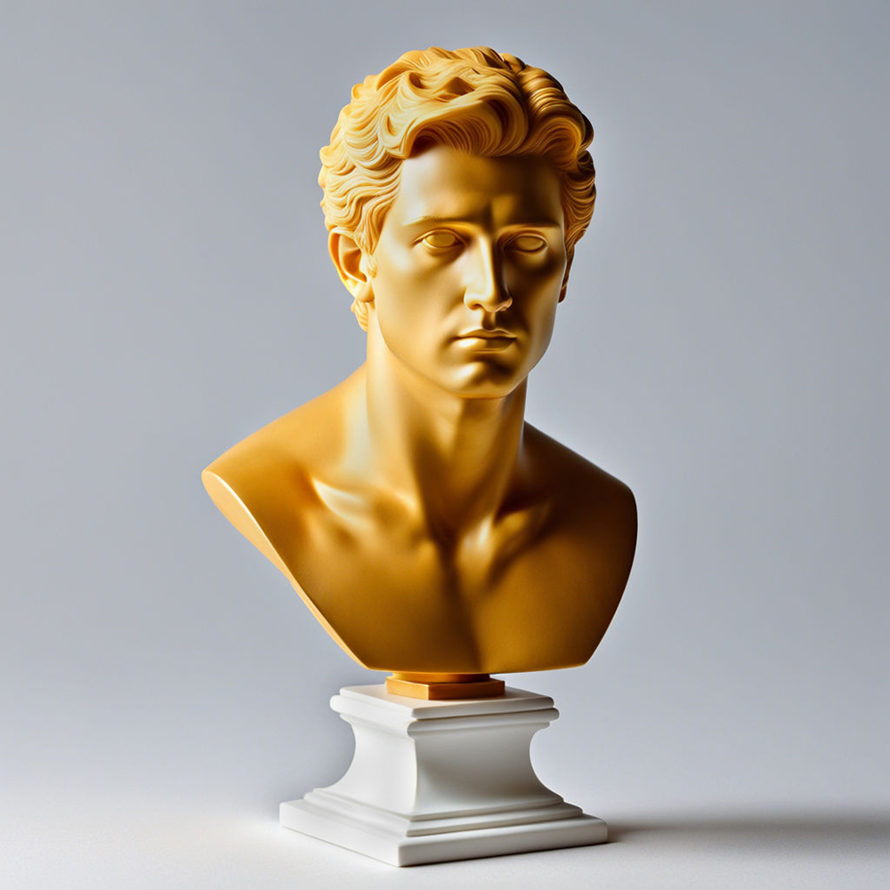 Custom modern home art decoration resin figure bust sculpture manufacture