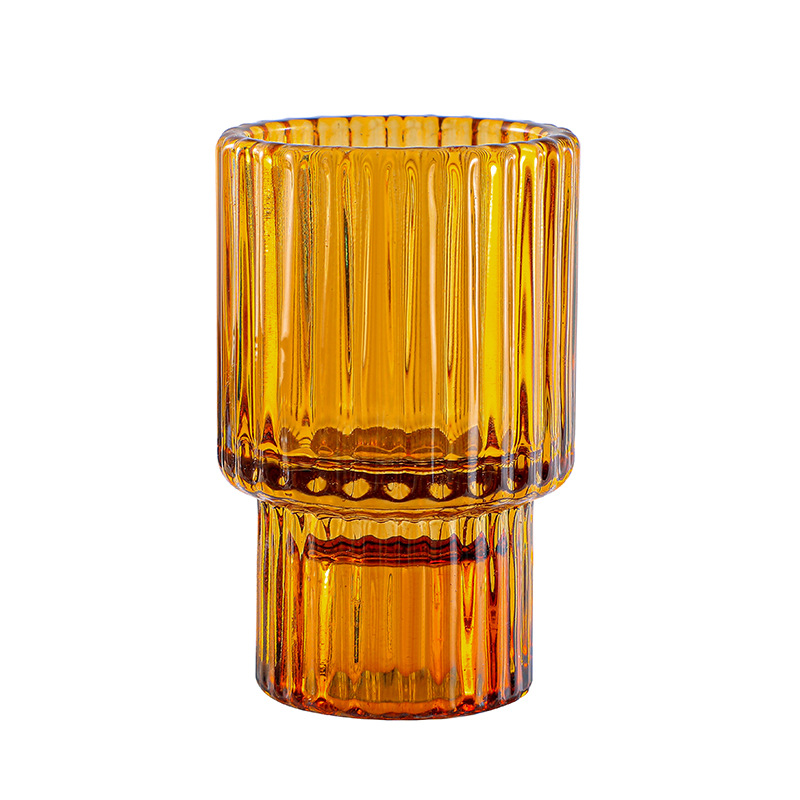 Glass Taper Candlesticks Home Decor Wholesaler Unique Glass Candle Holders Eco-Friendly Luxury Glass Candle Holders supplier