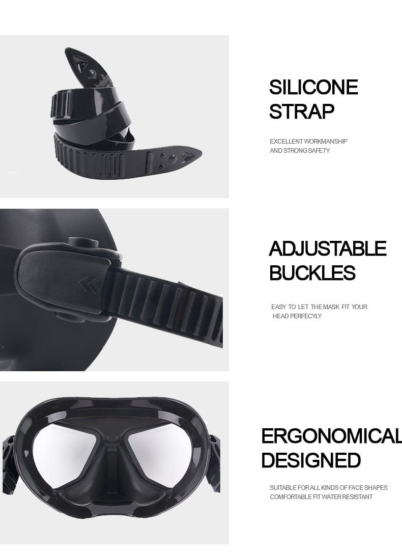 ZMZDIVE Low Volume Integrated Free Diving Mask manufacture