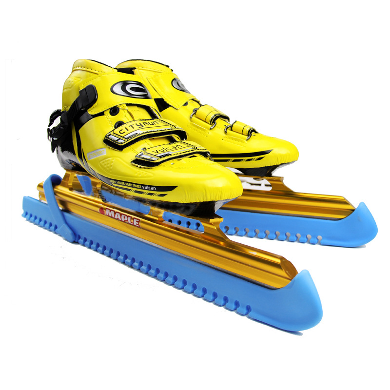 Wholesale High Quality Ice Skate Blade Protective Cover Guard PVC Customized Roller Skates Y6 Shoes 7 Number Size A6 240 G manufacture