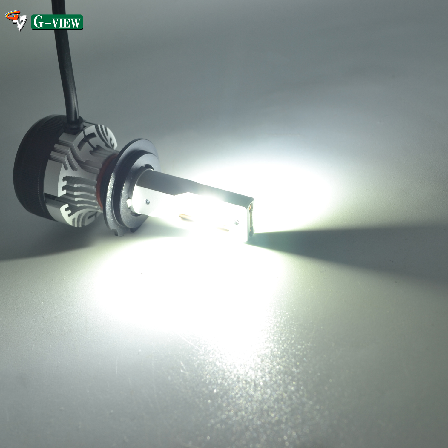 G-View 30000lm H7 Car LED Headlight Canbus Super Hb4 H11 H4 H1 9012 Hb3 9004 H8 Lights Bulbs 130W 9004 9007 Auto Headlight Lamp manufacture