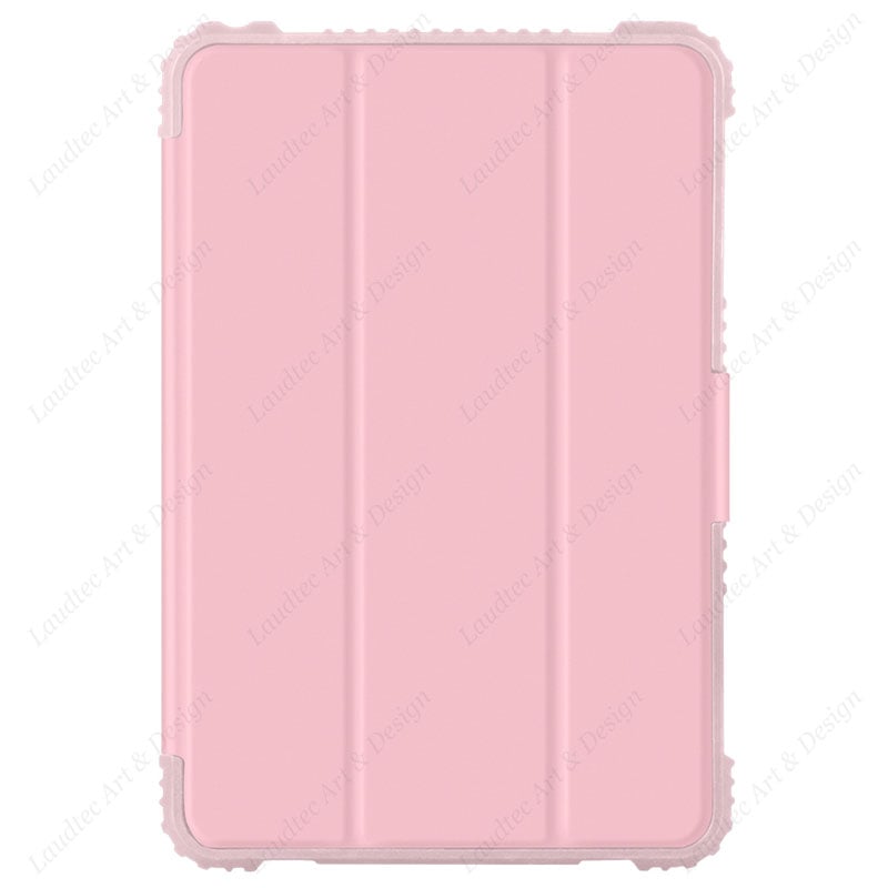 Laudtec PBK024 Trifold Stand High Quality Hard Slim Light Cover Anti Drop Frosted Tpu Pc Tablet Case For Ipad Mini
