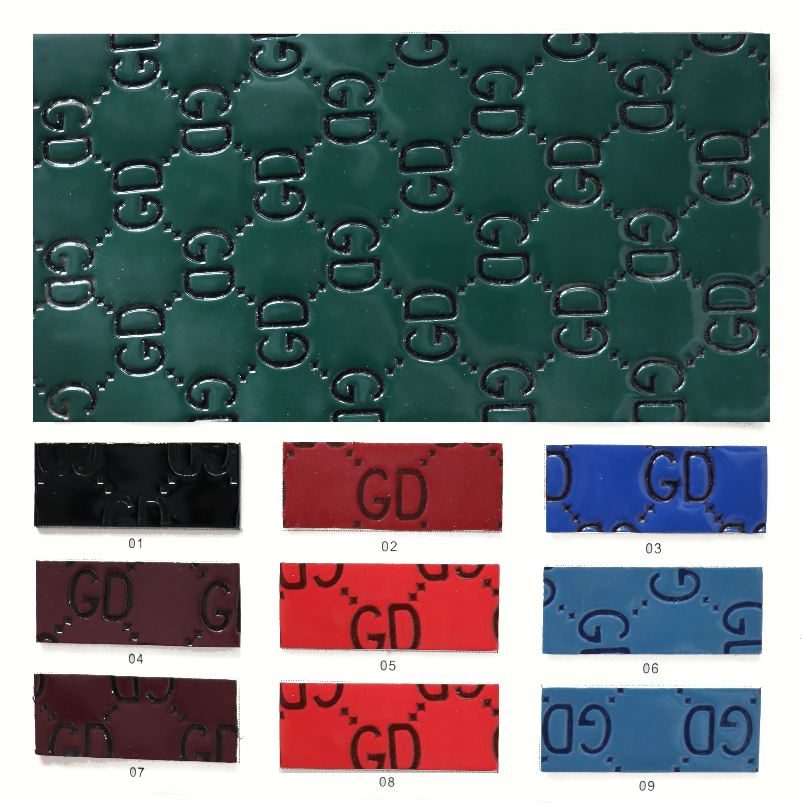 Customizable Waterproof Embossed PVC Synthetic Leather for Upholstery Applications supplier