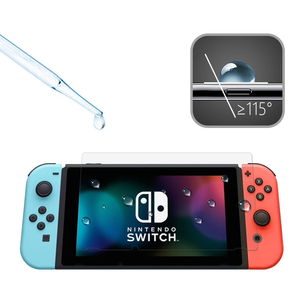 Laudtec GHM077 Easy Auto Install Tool Protector With Installation Frame Tempered Glass For Nintendo Switch Oled