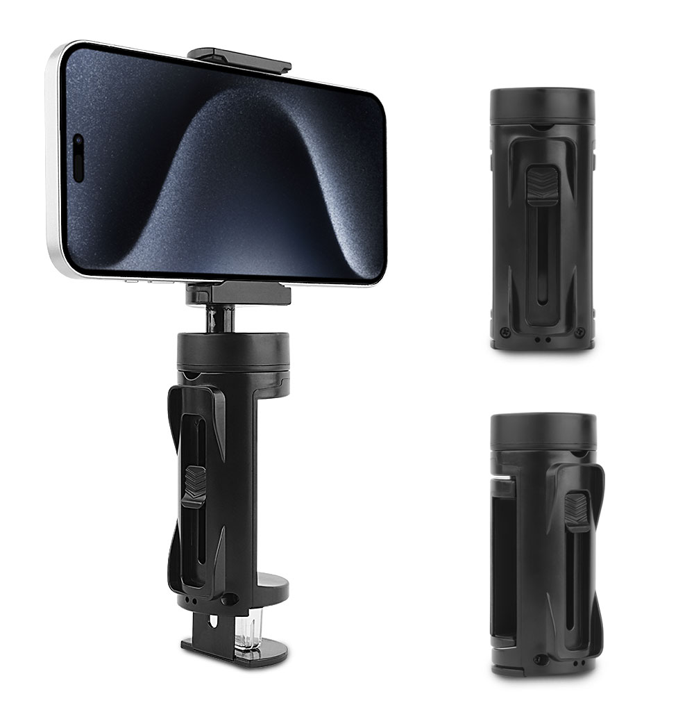 Laudtec SJJ086 Portable Pocket Live Stream Water Proof Cellphone 360 Rotating Car Hands Foldable Video Selfie Stand Phone Holder manufacture