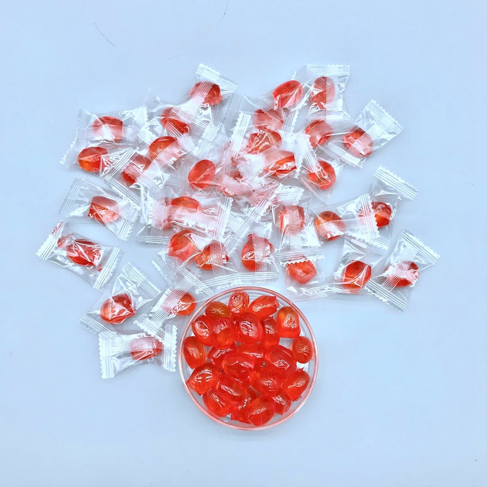 Custom Fruit Flavored Ball Candy Liquid Jam Filling 3D Gummy Ball Candy Grape Flavor Jelly Confectionery Candy details
