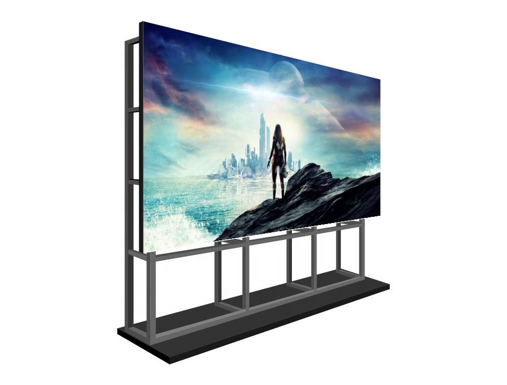 Low price 55 65 70 inch Ultra Narrow Bezel LCD Video Wall 1.8mm for sales supplier