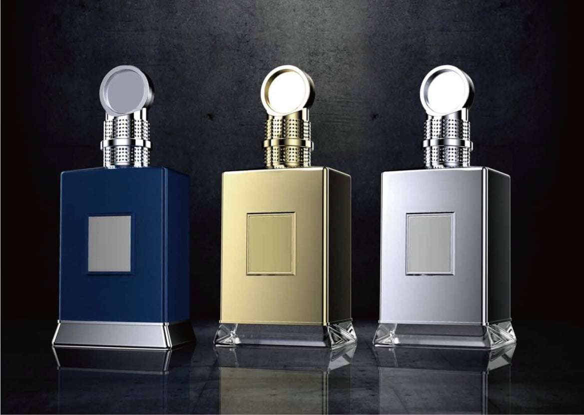 Perfume bottle Screen Printing empty luxury with cap perfume bottle Customized 50ml Perfume Bottle details