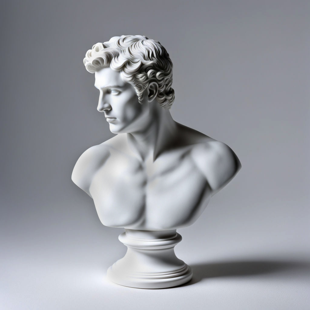 Custom modern home art decoration resin figure bust sculpture factory