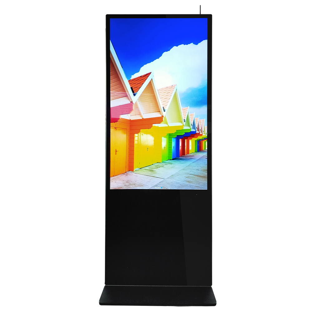 55 inch cheap price double side touch screen lcd monitor digital signage kiosk floor standing advertising display details