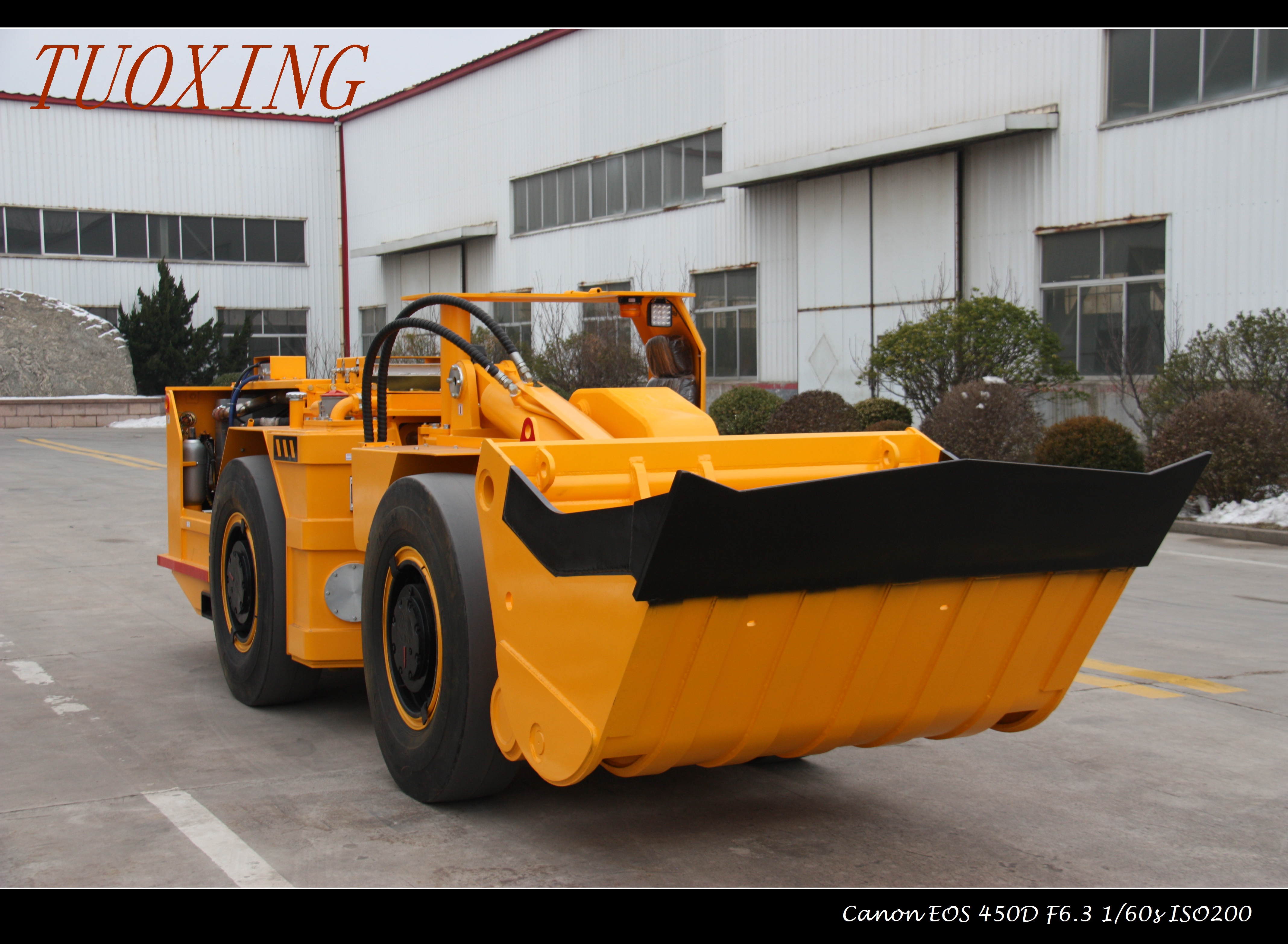 TuoXing 4-wheel Diesel Underground Mine Front Loaders supplier