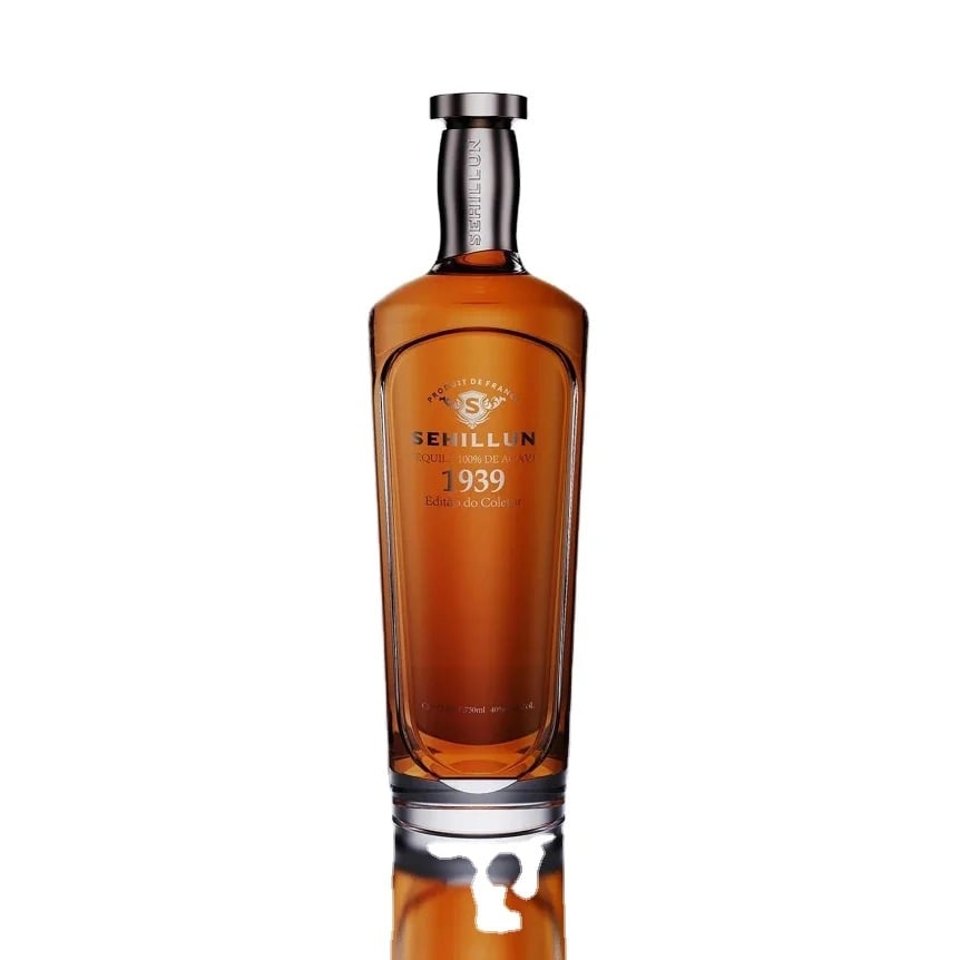 glass bottles spirit liquor bottle Tequila whiskey brandy vodka RUM JIN 700ml glass bottle factory
