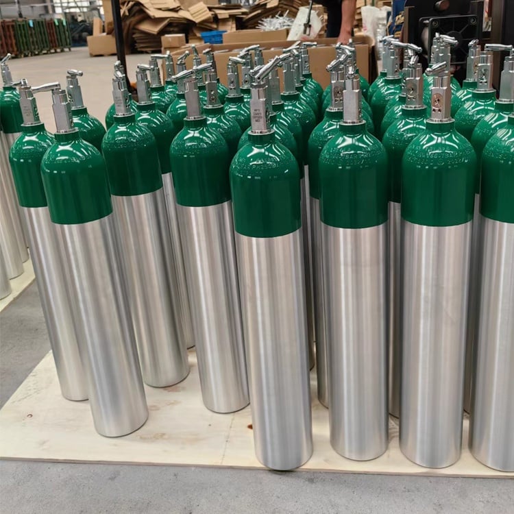 Best price DOT Standard Food grade Aluminum 20lb CO2 Gas Cylinder supplier
