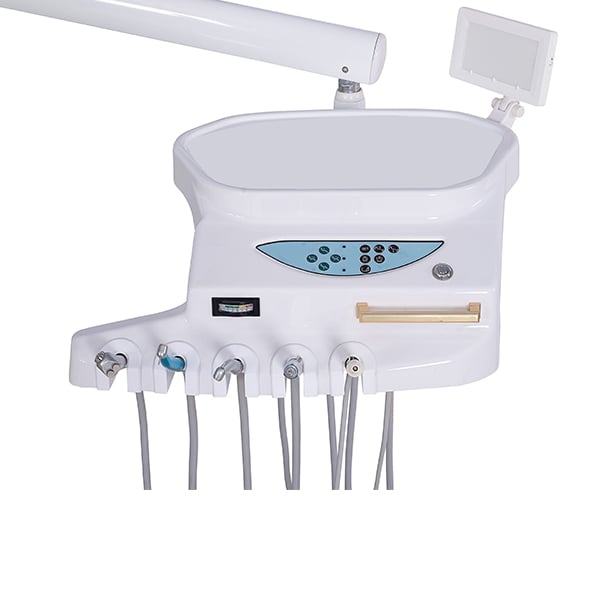 High quality dental chair High configuration with filter Ceramic spittoon Dental equipment supplier