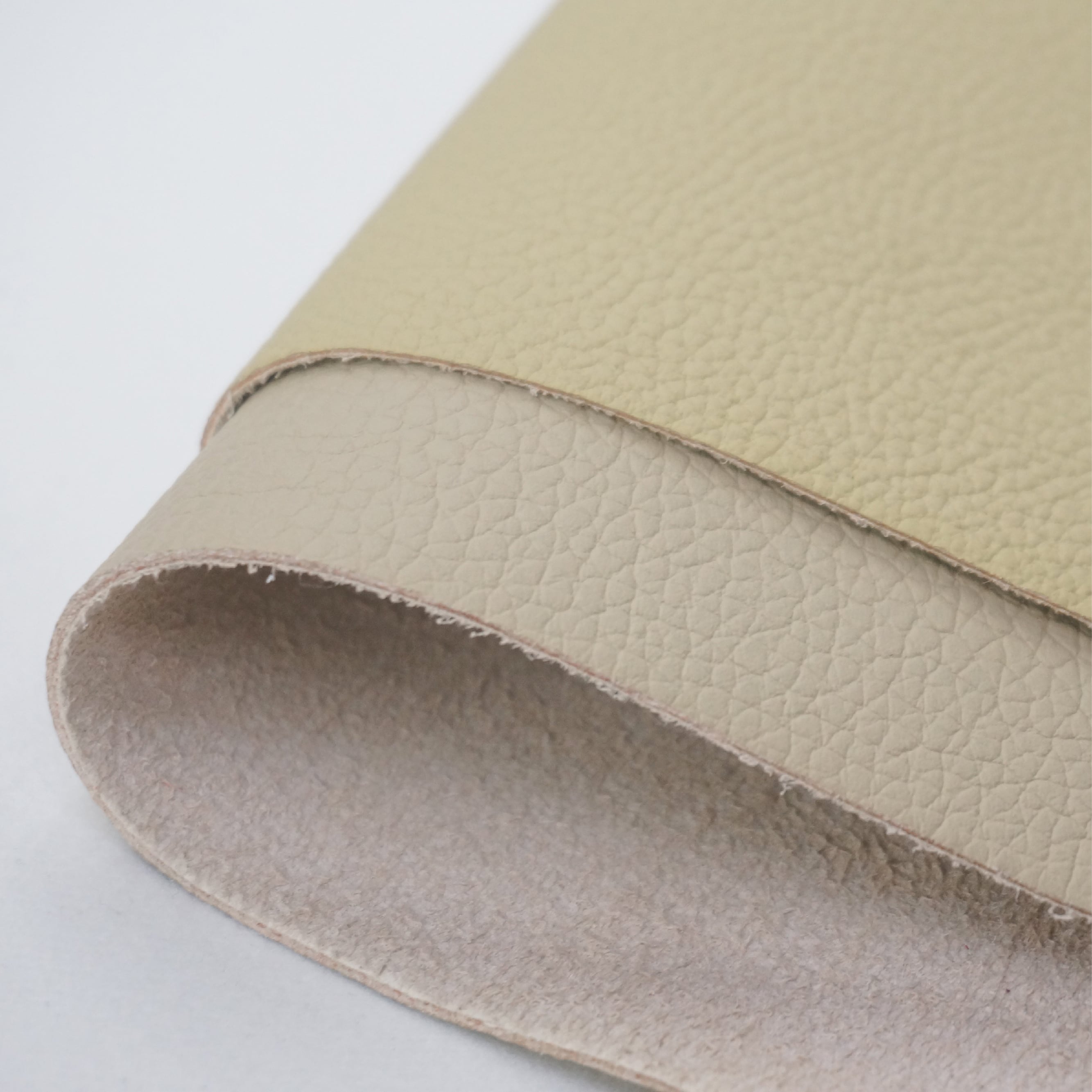 Custom Microfiber Synthetic Leather Eco-Friendly with Lichi Pinhole Pattern supplier