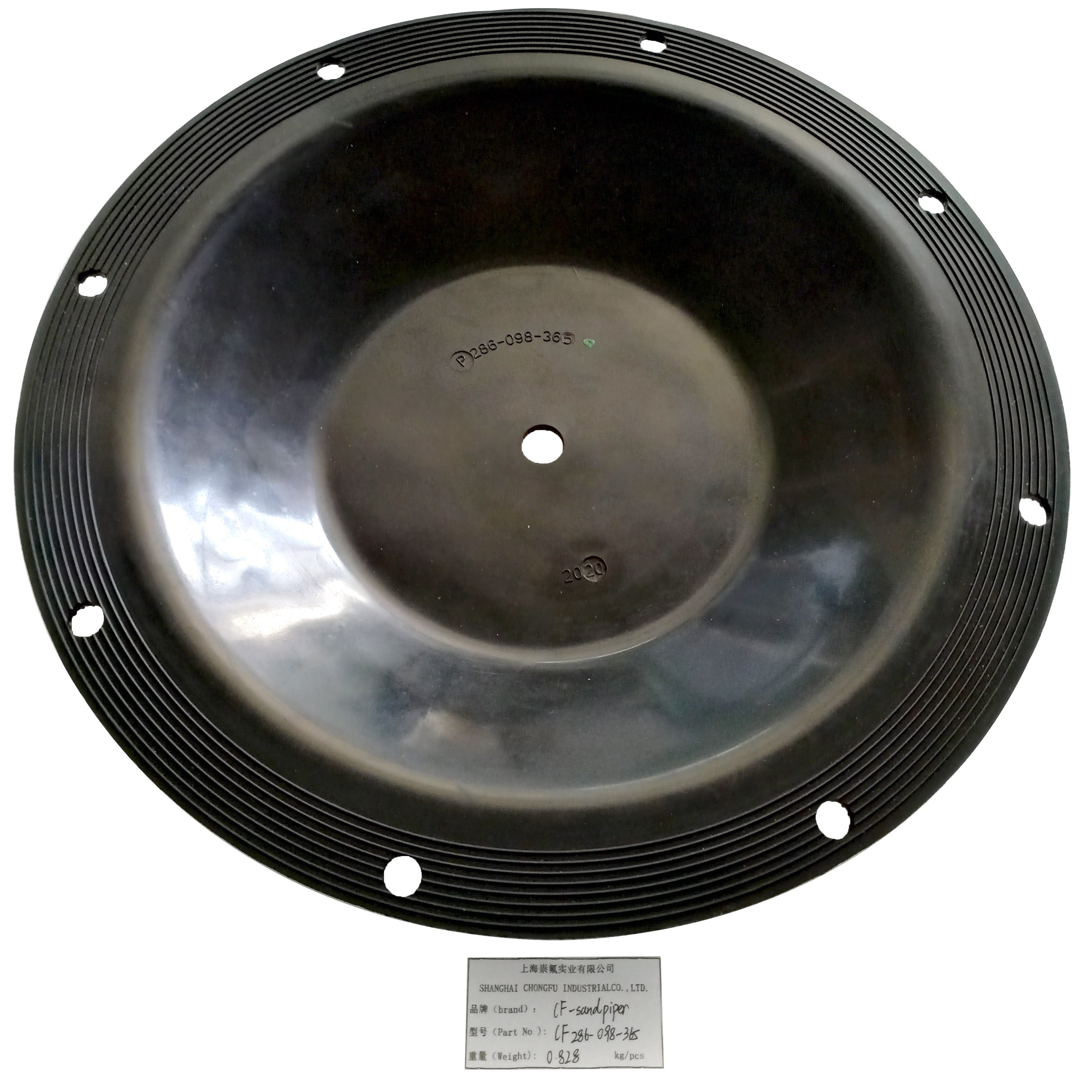 Rubber Diaphragm CF286-098-365 Neoprene manufacture