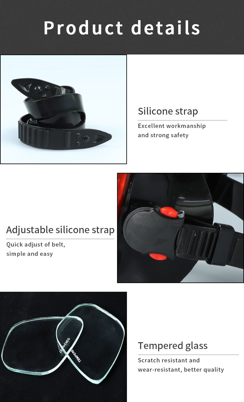 Amazon top sale snorkeling mask the best juniors adullts scuba diving mask factory