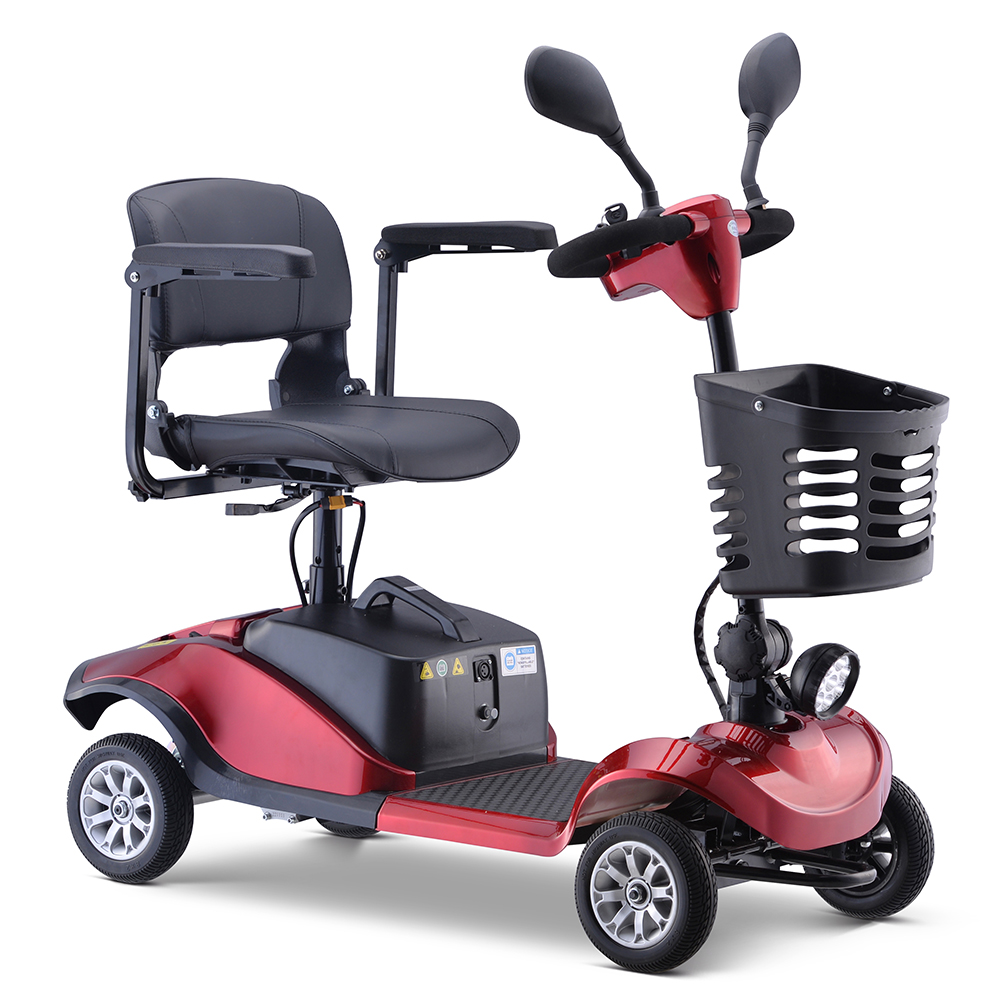 BC-MS09S Trottinette classique tout-terrain à 4 roues pour personnes âgées