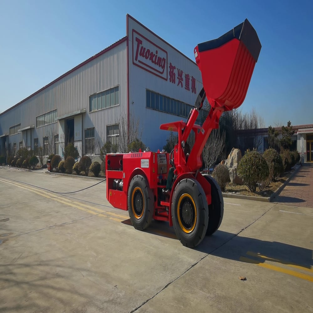 Top Brand New 1cbm 7.5 Ton Underground Mining Loader Mini Mining Machinery details