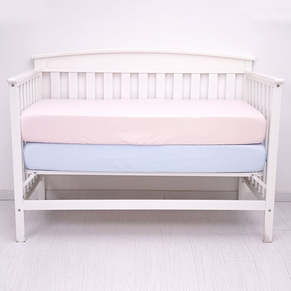 Bamboo Stain Crib Sheets Custom Organic Cot Bed Sheets factory