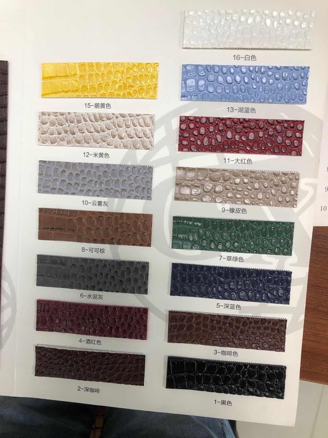 Cigno Leather Presents: 1.2mm Premium Mirrored Crocodile Skin PU Leather for Lady Shoes & Sofa - Exceptional Quality factory
