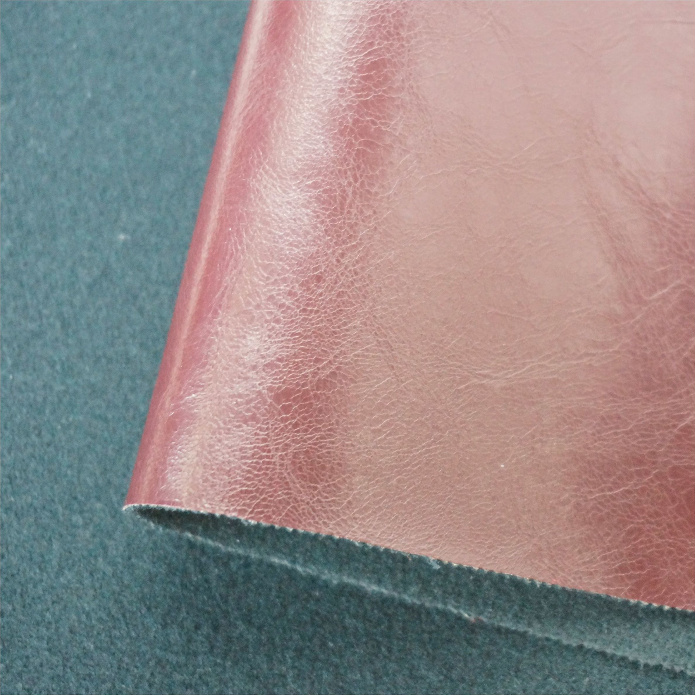 Eco-Friendly Faux Leather with Elegant Lychee Pattern PU Artificial Leather details