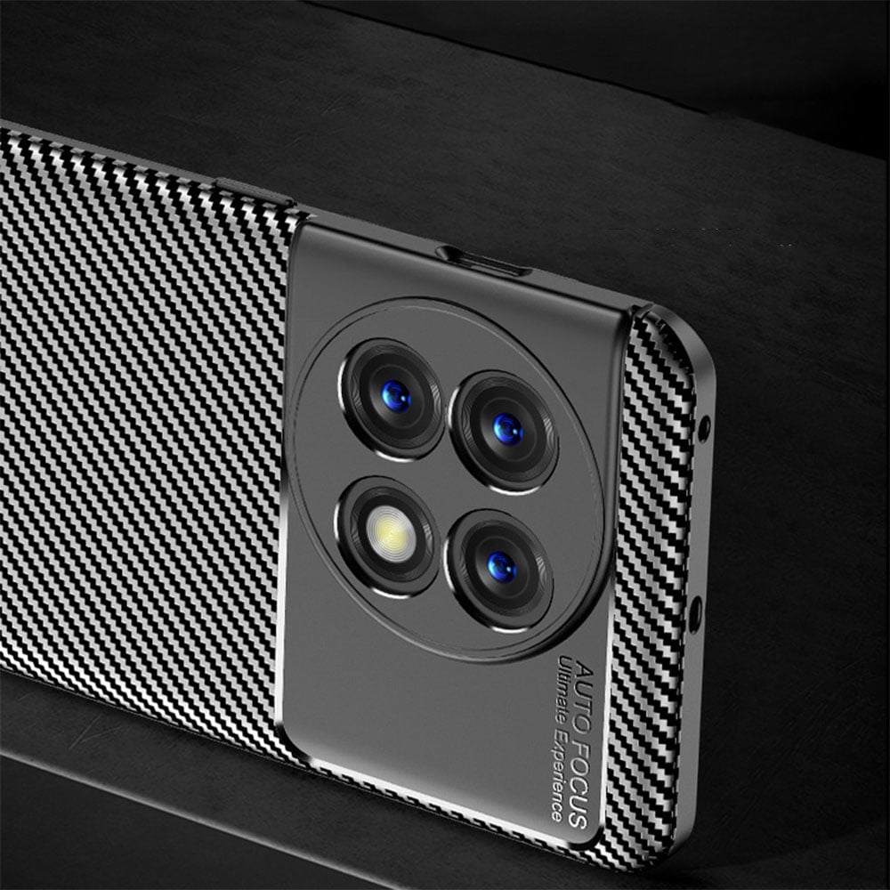 Laudtec SJK280 Funda de Precisión Agujero Fibra de Carbono Mate Succión Móvil a Prueba de Caídas Tpu Pc Funda para One Plus Ace2V