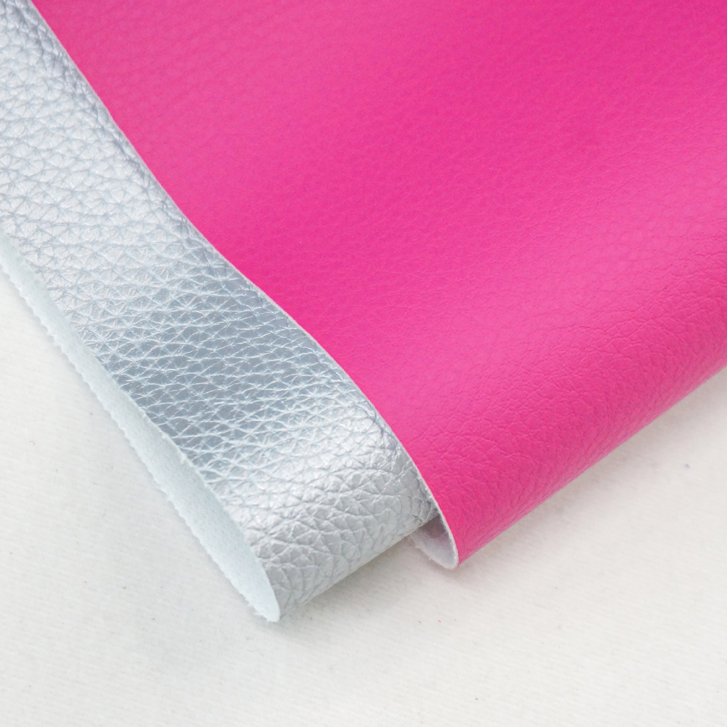 Eco-Friendly Faux Leather with Elegant Lychee Pattern PU Artificial Leather supplier
