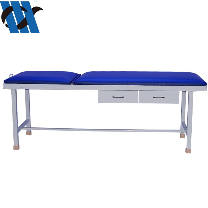 Yc-c104(V) Professional Factory High Quality 2 Sections Adjustable Backrest Medical Ultrasound Examination Bed supplier