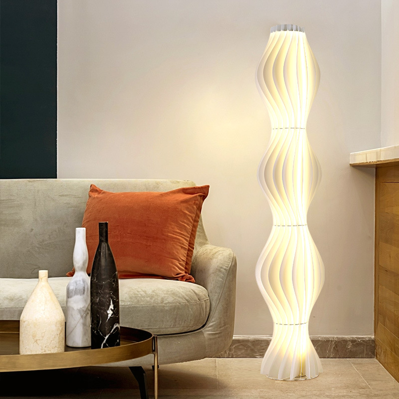 Nordic Custom Acrylic Hula Floor Lamp Standing Luxury Modern LED Floor Lamps For Living Room Decor factory