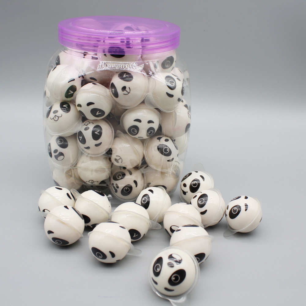 Kids Favorite Halloween Candy Fudge Balls Fun Sweet Fruity Mini Cartoon  Gummy candy with Jam Filling factory