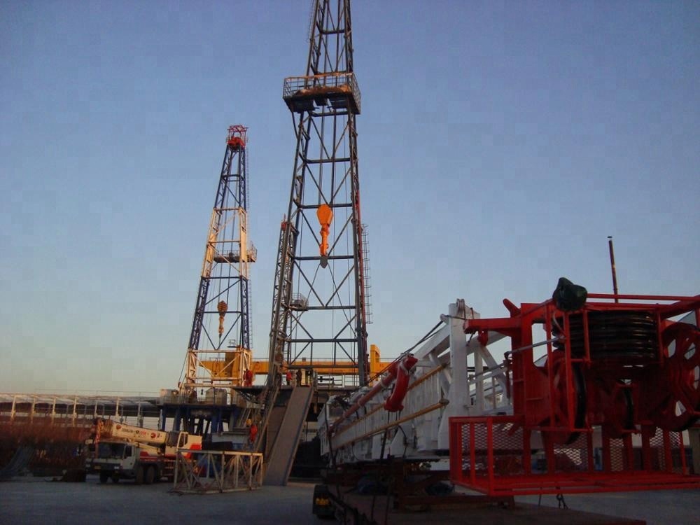 ZJ20 Depth 2000m Diesel Engine 650hp Oil Drilling Machines Rig factory